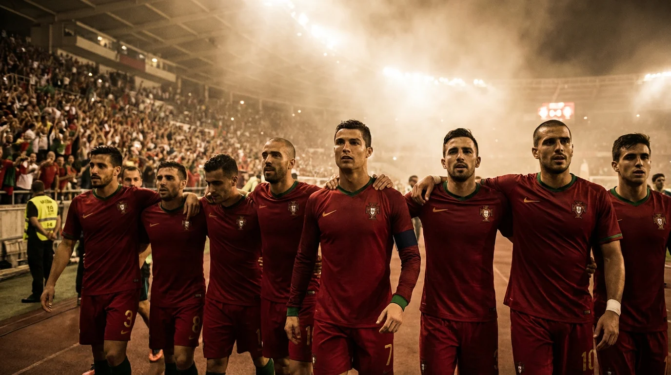 Portugals landslag med Ronaldo siktar på VM 2026