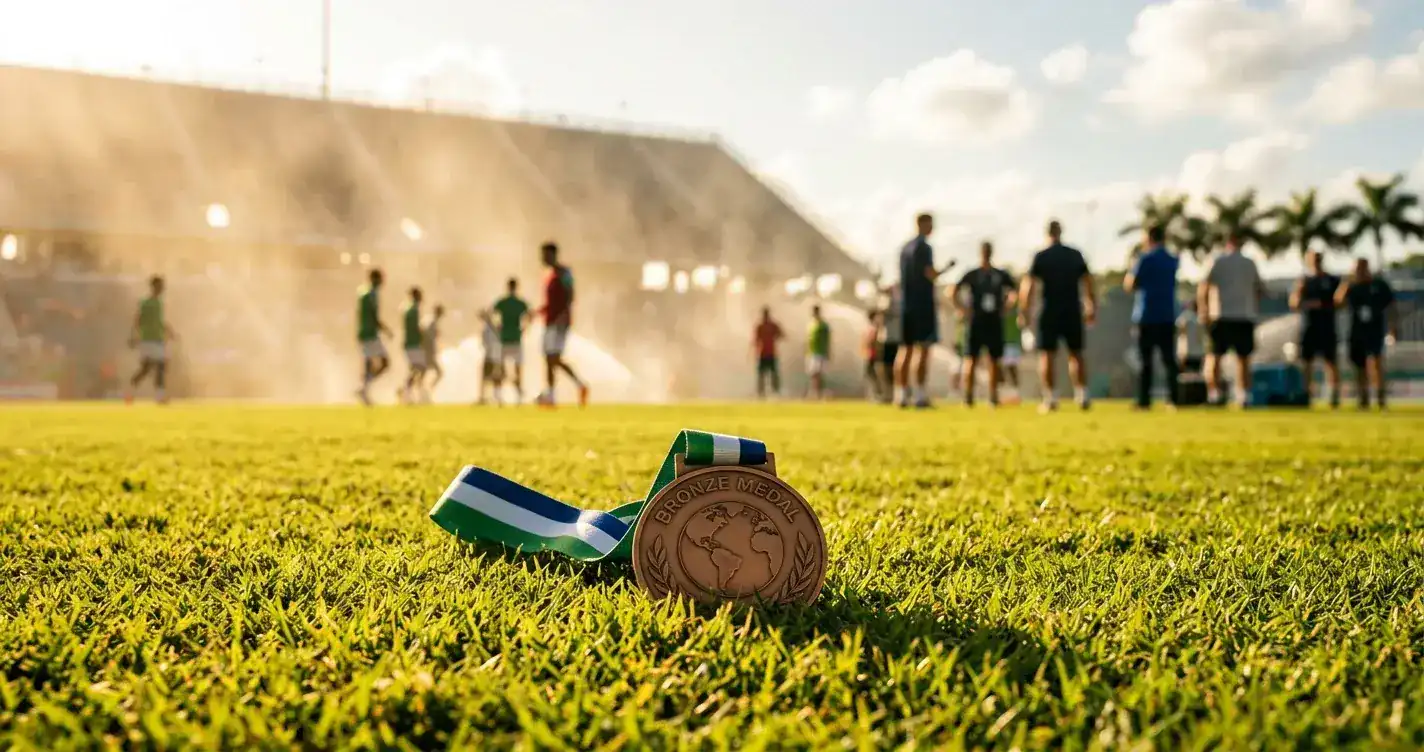 Bronsmatchen Frankrike–England 18 juli 2026