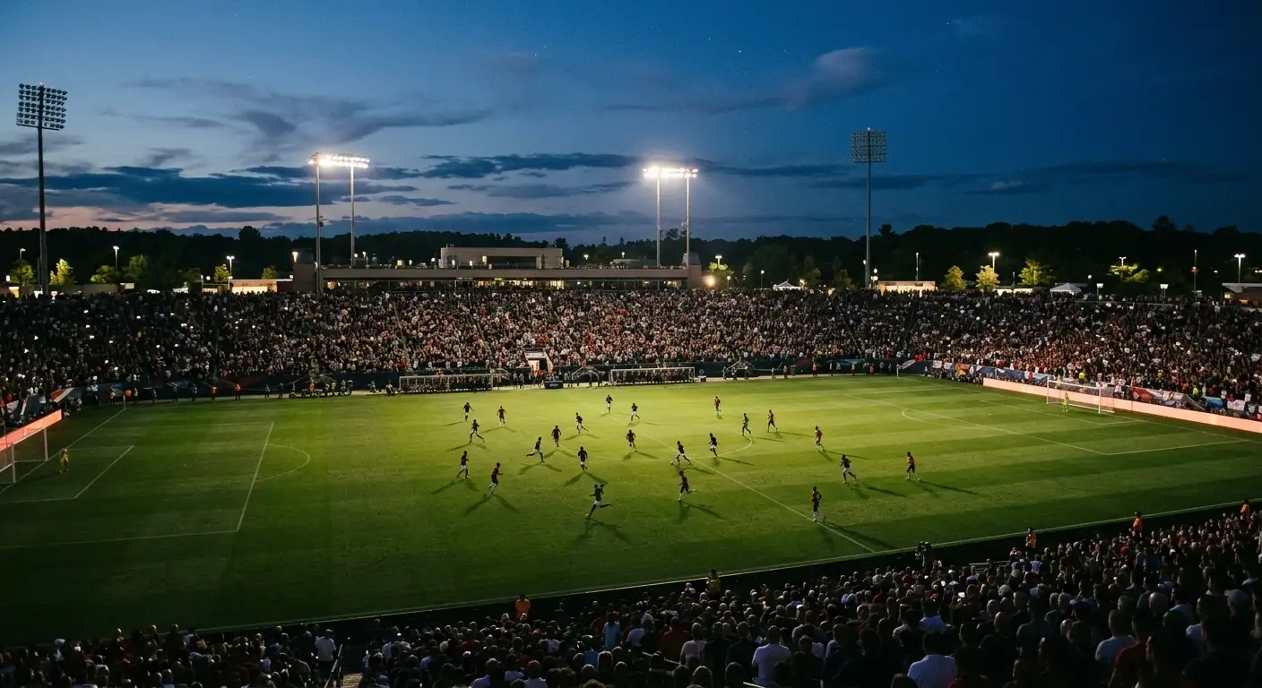 Frankrike–Marocko VM-kvartsfinal på Gillette Stadium